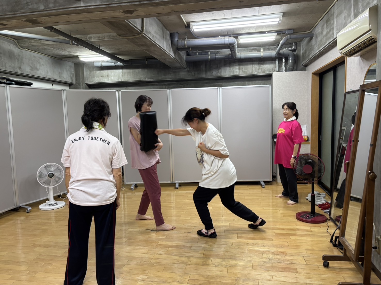 女性クラスの様子